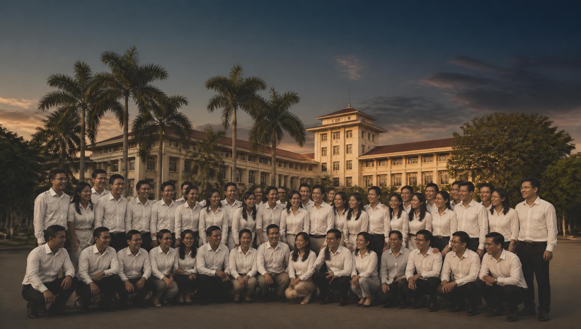 Ảnh tập thể Khoá 43 Đại học Thuỷ sản Nha Trang